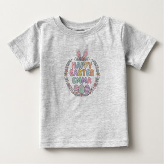 Personalized Easter Bunny Kids Shirt – Custom Name T