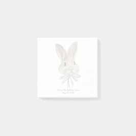 Personalized Easter Bunny Post-it Notes  Block