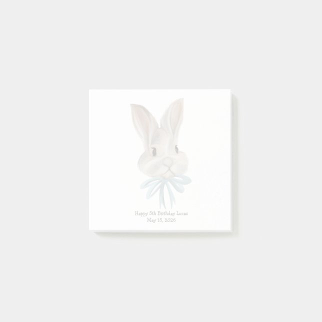 Personalized Easter Bunny Post-it Notes  Block (Framsida)