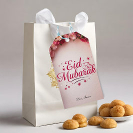 Personalized Eid Mubarak  Presentetikett