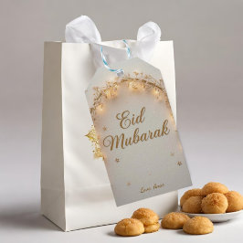 Personalized Eid Mubarak  Presentetikett