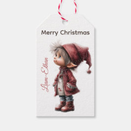 Personalized Elf Gift Tags | North Pole Christmas  Presentetikett