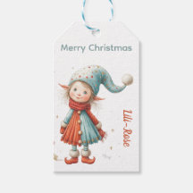 Personalized Elf Gift Tags | North Pole Christmas