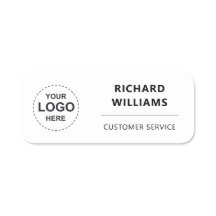 Personalized Employee  with Custom Business Logo