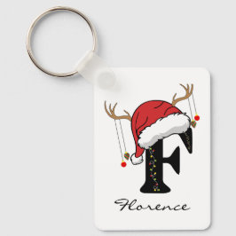 Personalized Family Christmas Keychain for Friends Nyckelring