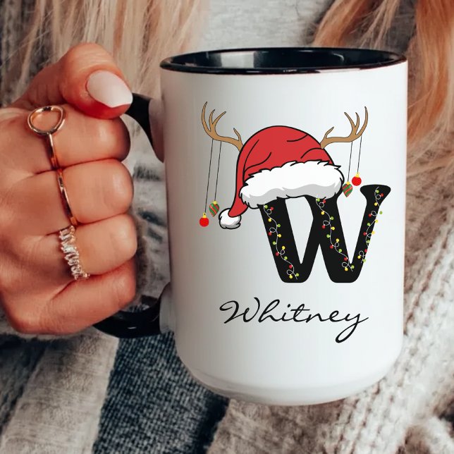 Personalized Family Christmas Mug Gift for Dad Mugg (Christmas gift for coworkers, bulk office gift, personalized Christmas drinkware, custom Xmas mug,)