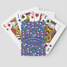 Personalized Family Name Classic Playing Cards