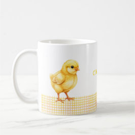 Personalized Farm Animal Mug – Cute Chick Design Kaffemugg