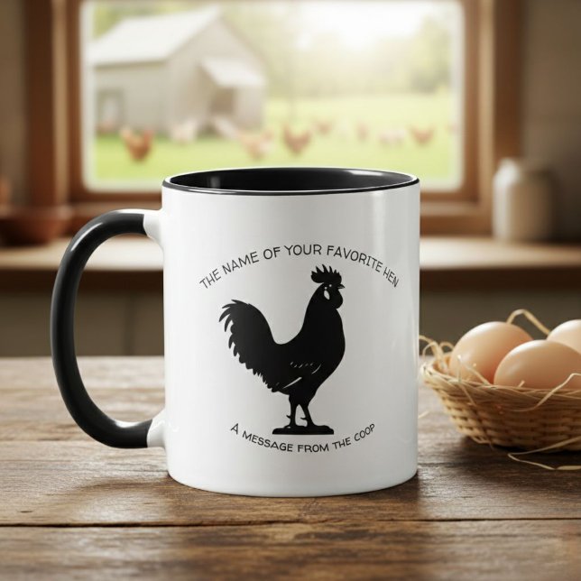 Personalized Farmhouse Coffee Cup  Mugg (Skapare uppladdad)