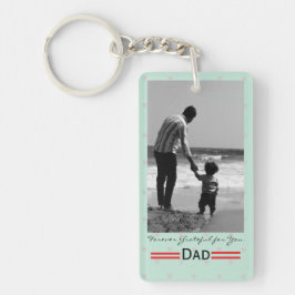 Personalized Father’s Day Photo Keychain Nyckelring