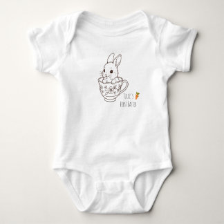 Personalized First Easter Bunny T Shirt