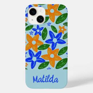 Personalized Floral Phone Case