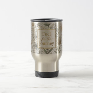 Personalized Floral Thermal Mug Travel Tumbler  Resemugg