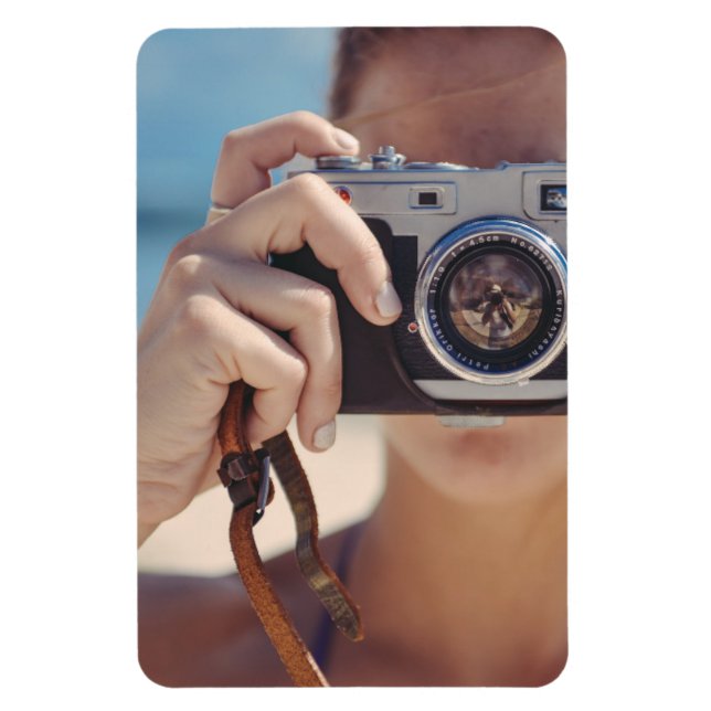 Personalized Fridge / Tool Box / Locker Magnet (Vertikal)