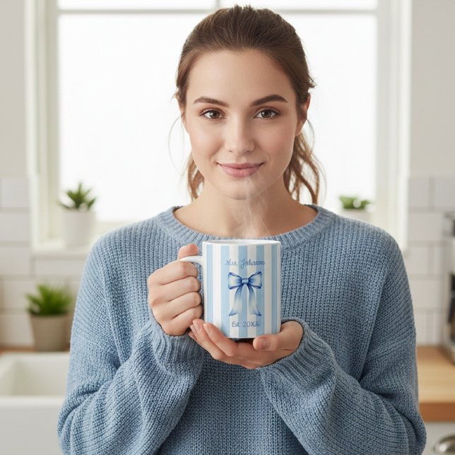 Personalized Future Mrs. Mug, Custom Engaged Mug Kaffemugg (Skapare uppladdad)