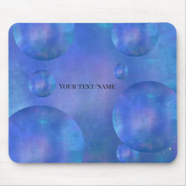 Personalized Galaxy Nebula Mouse Pad - Custom Name Musmatta