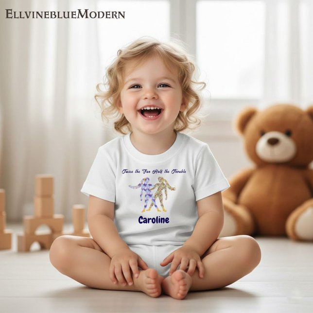 Personalized Gemini Zodiac Impressionist Toddler  T Shirt (Skapare uppladdad)