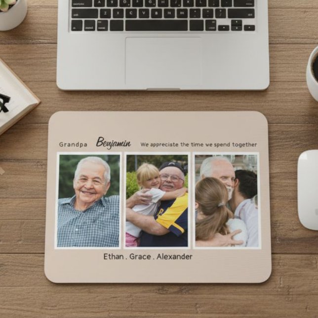  personalized gift for grandparents, grandpa musmatta (Skapare uppladdad)