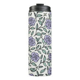 Personalized Girly Purple Cute Bow Name Rose Green