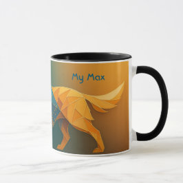Personalized Golden Retriever Mug Custom Dog Name Mugg