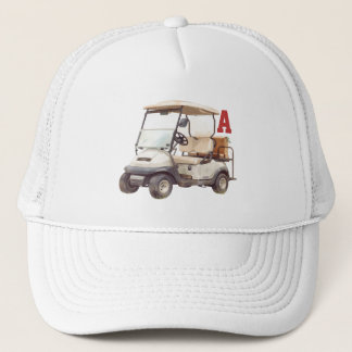 Personalized Golf Car Club Name Trucker Hat 2026 Keps