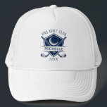 Personalized Golf Club Name Classic Keps<br><div class="desc">the perfect blend of comfort, function, and laid-back attitude. Featuring a breathable mesh back, adjustable snap closure, and bold front design, this hat is made for everyday wear. Whether you're hitting the road, running errands, or hanging out outdoors, it adds the right touch of casual flair to any outfit. Great...</div>