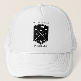 Personalized Golf Club Name Classic Trucker Hat Keps