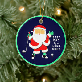 Personalized Golf Collectible Julgransprydnad Keramik