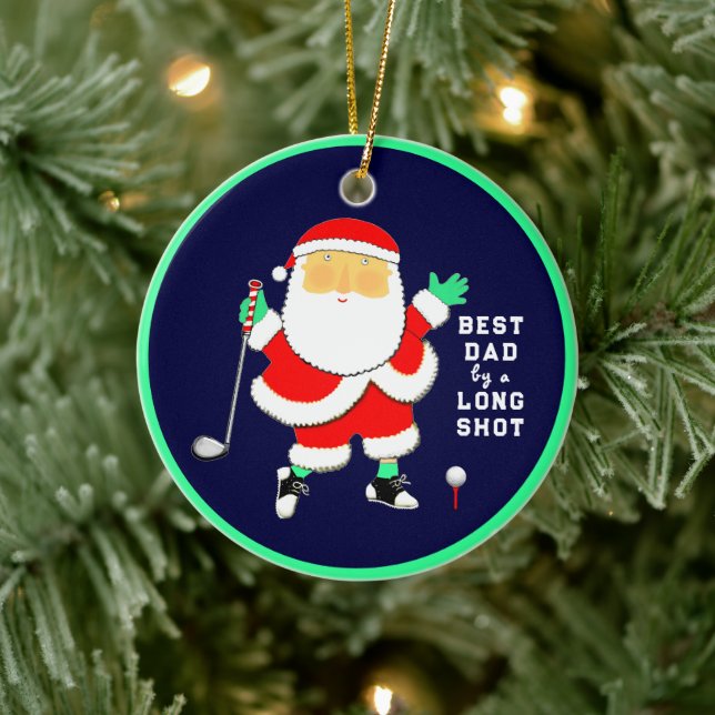 Personalized Golf Collectible Julgransprydnad Keramik (Träd)