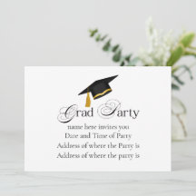 Personalized Grad Party, Name and Year