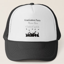 Personalized Graduation Custom Name and Class Year Keps