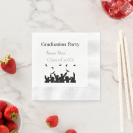 Personalized Graduation Custom Name and Class Year Pappersservett