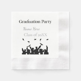 Personalized Graduation Custom Name and Class Year Pappersservett