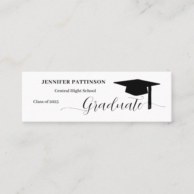 Personalized Graduation Graduate Name (Framsida)