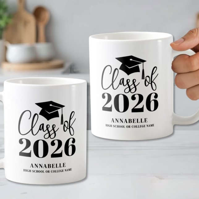 Personalized Graduation Kaffemugg (Personalized Graduation Coffee Mug)