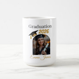 Personalized Graduation Mug – Class of 2026 Kaffemugg