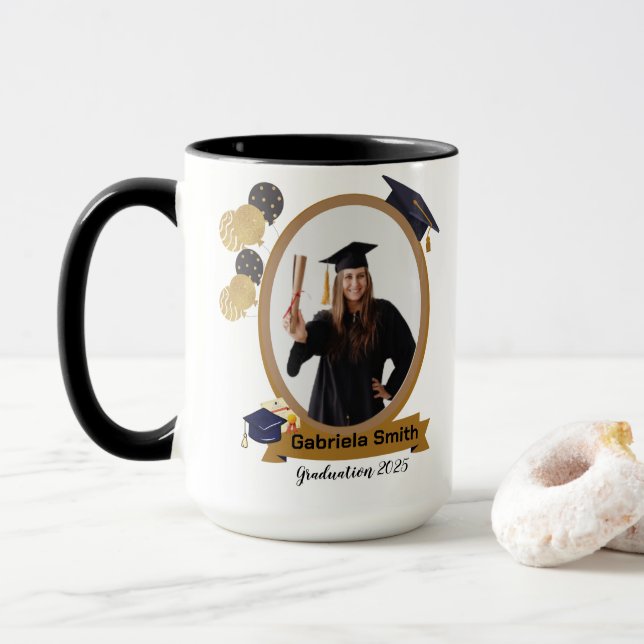personalized graduation mug mugg (Med munk)