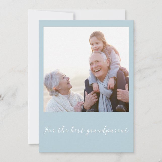Personalized Grandfather's Day Card Kort (Framsida)