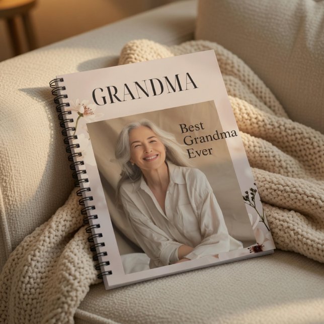 Personalized Grandma Notebook | Best Grandma Ever  Anteckningsbok (Skapare uppladdad)