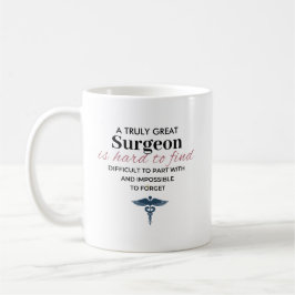 Personalized Great Surgeon Quote Kaffemugg