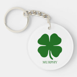 Personalized Green Clover