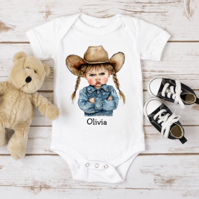 Personalized Grumpy Cowgirl T Shirt (Skapare uppladdad)