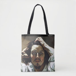Personalized Gustave Courbet Desperate Man Tygkasse