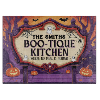 Personalized Halloween Boo-Tique Kitchen