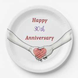 Personalized Happy 30th Anniversary
