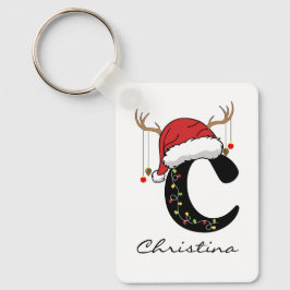 Personalized Holiday Keychain for Mom or Grandma Nyckelring