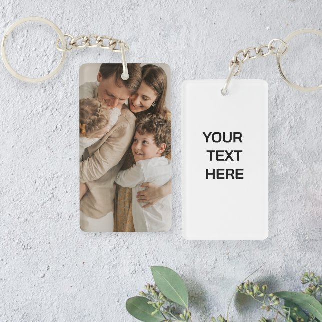 Personalized image keychain, Personalized text  (Skapare uppladdad)