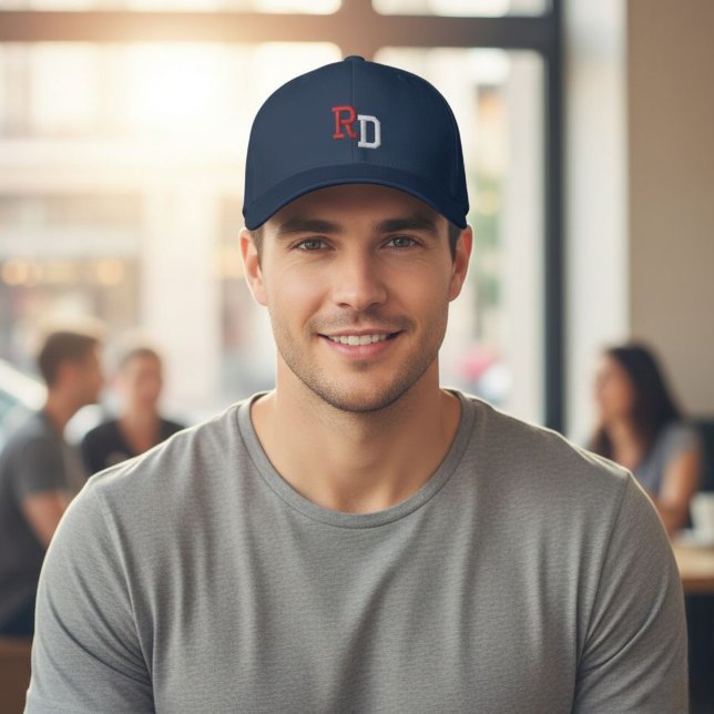 Personalized Initial Baseball Cap -  Embroidered  Broderad Keps (Skapare uppladdad)