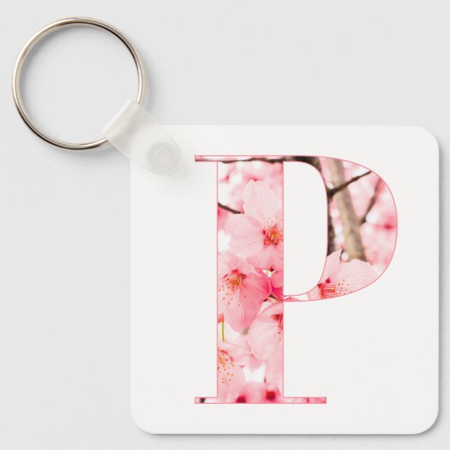 Personalized Initial Name Traits Keychain Gift Nyckelring (Framsida)