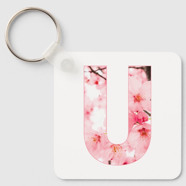 Personalized Initial Name Traits Keychain Gift Nyckelring (Framsida)